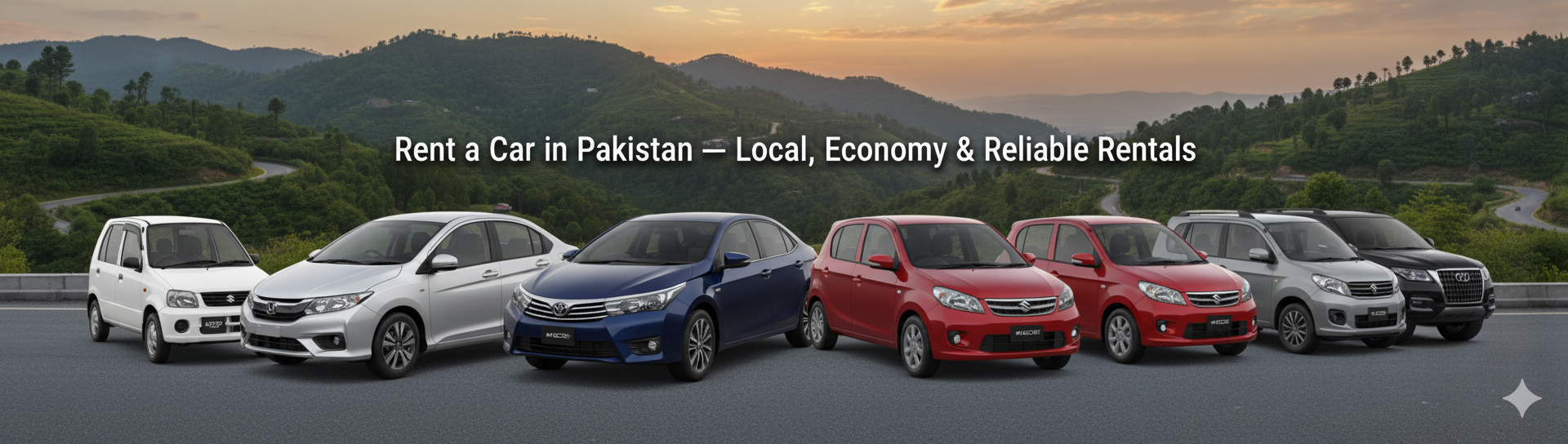 Rent a car in Rawalpindi – Rental Car Wala